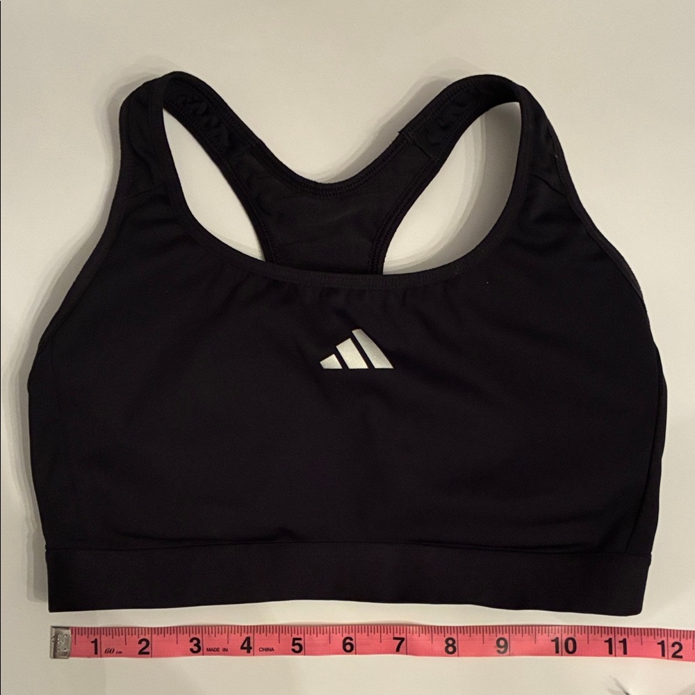 Adidas Women's Black Racerback Sports‎ Bra